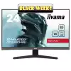 Монитор IIYAMA GC2480HSU-B1, 23.6" Curved Gaming Monitor, 1500R, VA panel, 16:9, FHD 1920x1080, 180Hz, 300 cd/m2, 3000:1, 80M:1, 0.5ms MPRT, Adaptive Sync, Flicker free, HDR, 2x HDMI, DP, 2x USB, Audio out, Tilt, VESA 100, Black