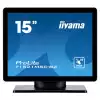 Монитор IIYAMA T1521MSC-B2, 15", TN panel, 4:3, 10-points PCAP touch, 1024x768, 370cd/m2, 800:1, 8ms, Edge to edge glass, VGA, HDMI, Speakers, IP65 Front, OSD key lock, Tilt, VESA 75, External power adapter, Black