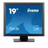 Монитор IIYAMA T1931SR-B1S, 19", IPS Panel, 5:4, 1280 x 1024, 250cd/m2, 1000:1, 14ms, Serial resistive touch, VGA, HDMI, DP, Speakers, IP54 (front), OSD key lock, Tilt, VESA 100, Black