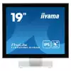 Монитор IIYAMA T1932MSC-W1SAG, 19", IPS panel, Anti-Glare, 10-points PCAP touch, 5:4, 1280 x 1024, 250cd/m2, 1000:1, 14ms, Edge to edge glass, IP54 Front, OSD key lock, VGA, HDMI, DP, Mini jack, Speakers, Tilt, VESA 100, White