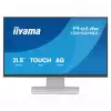 Монитор IIYAMA T2252MSC-W2AG, 21.5 inch, IPS panel, AG, 16:9, FHD 1920x1080, 250cd/m2, 1000:1, 5ms, 7H, 10-pts PCAP touch, Palm rejection, OSD key lock, Anti- fingerprint, HDMI, DP, 2x USB, Audio out, Speakers, Tilt, VESA, White