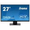 Монитор IIYAMA T2752MSC-B1, 27", IPS panel, Anti-Fingerprint, 7H, 16:9, 10-points PCAP touch, FHD 1920x1080, 400cd/m2, 1000:1, 5ms, 60Hz, OSD key lock, Flicker free, Blue light reducer, HDMI, DP, 2x USB, Mini jack, Speakers, Tilt, VESA 100, Black