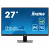 Монитор IIYAMA XU2763HSU-B1, 27", IPS LED panel, 3-side borderless, Anti-Glare, 16:9, FHD 1920x1080, 100Hz, 3ms, 250cd/m2, 1300:1, 80M:1, FreeSync support, Blue light reducer, Flicker free, HDMI, DP, 2x USB, Speakers, Tilt, EPEAT Silver, VESA 100, Black, Energy Class B