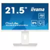 Монитор IIYAMA XUB2292HSU-W6, 21.5", IPS LED Panel, 16:9, AG, FHD 1920x1080, 250cd/m2, 1000:1, 80M:1, 100Hz, 0.4ms, Flicker free, Blue light reducer, FreeSync support, i-Style colour, HDMI, DisplayPort, 4x USB, Speakers, HAS, Swivel, Tilt, Pivot, VESA 100, White