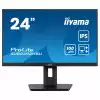 Монитор IIYAMA XUB2492HSU-B6, 23.8 inch, IPS LED panel, Anti-Glare, 16:9, 1920x1080, 250cd/m2, 1300:1, 0.4ms, 80M:1, Flicker free, Blue light reducer, FreeSync, HDMI, DP, 4x USB, Speakers, HAS, Swivel, Tilt, Pivot, VESA 100, Black