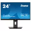 Монитор IIYAMA XUB2497HSN-B1, 23.8", IPS LED panel, 16:9, FHD 1920x1080, 1ms, 250cd/m2, 1300:1, 100Hz, Flicker free, Adaptive Sync, HDMI, DP, 4x USB, USB-C, LAN, Docking, Speakers, HAS, Swivel, Tilt, Pivot, VESA 100, Black