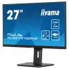 Монитор IIYAMA XUB2797QSNP-B1, 27" IPS panel, Anti-Glare, WQHD 2560x1440, 16:9, 300cd/m2, 1300:1, 80M:1, 1ms, 100Hz, Flicker free, Blue light reducer, Adaptive Sync, KVM, HDMI, DP, USB-C, 4x USB, DP Out, LAN, HAS, Swivel, Tilt, Pivot, VESA 100, Black
