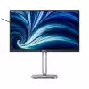 Монитор Philips 24B2N4200/00, 23.8", IPS panel, AG, 3H, 16:9, FHD 1920x1080, 300 cd/m2, 1500:1, 50M:1, 120Hz, SoftBlue, SmartImage, sRGB, VGA, HDMI, DisplayPort, 3x USB, USB-C, Speakers, HAS, Swivel, Tilt, Pivot, VESA 100, Energy class C, Black/Silver