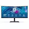 Монитор Philips 346E2CUAE/00 34 inch VA panel WLED, 3440x1440 100Hz, 1ms, 300cd/m2, HDMI, Displayport, USB-C, speakers, Height adjustment, MultiView: PIP/PBP