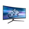 Монитор Philips 34M2C6500/00, 34", QD OLED Panel, Evnia, Curved 1800R, 2H, 21:9, WQHD 3440x1440, 1000cd/m2, 1000000:1, 0.03ms, 175Hz, Ultra Wide-Color, HDR400, VESA ClearMR 9000, Ambiglow, PBP/PIP, 2x HDMI, DP, 2x USB, Audio Out, HAS, Swivel, Tilt, VESA 100, Black