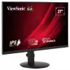 Монитор ViewSonic VG2708A, 27" IPS Panel, AntiGlare, 16:9, FHD 1920x1080, 250cd/m2, 1300:1, 100Hz, 5ms, Flicker-Free, Eye ProTech+, VGA, HDMI, DP, 2x USB-A, Audio out, Speakers, HAS, Swivel, Tilt, Pivot, VESA 100, Black