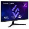 Монитор ViewSonic VX27G1-HD, 27"Gaming monitor, IPS panel, SuperClear, AG, FHD 1920x1080, 300cd/m2, 1000:1, 1ms, 180Hz, VRR, G-Sync compatible, HDR10, 2x HDMI, DP, Audio out, Tilt, VESA 100, Black