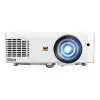 Проектор ViewSonic LS560W DC3 LED, Short Throw, 1280x800, WXGA , 3000 ANSI Lumens, 3M:1, 30000 hrs life, Throw Distance: 0.63m-1.58m, Image Size: 60"-300", Throw Ratio: 0.49, Keystone, 16ms input lag, HDMI, RS232, LAN, Audio In/Out, USB-A, Speaker, 360 degree projection, White