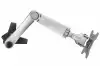 Стойка за монитори DMC-01 Arm Desk Mounting Clamp, VESA 75/100, up to 10kg, Swivel -90/+90, Tilt -20/90, 360 rotation, Arm Lift 33 cm, Silver