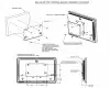 Стойка за стена Elo E143088 KIT,WALL MOUNT, ESYxx EX-Series за Тъч Компютри Elo серия E, X, I Wall mount for E-/I-/X-Series Intel/Windows based all-in-one touch computers