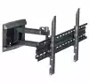 Стойка за стена OMB EASYTHREE 800, 37"- 63", Max 45kg, Min VESA 100, Max VESA 800x400, Distance from wall - from 80mm to 470mm, 90° left/right turn, 340° rotation(arm), 95° rotation left/right, 12° down tilt, Click Fix System, Hidden Cable, Easy Tilt, Черна, product code: 06149