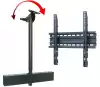 Стойка за таван OMB KIT LIFT ADJUSTABLE, 32"- 60", Max 50kg, Rotable (30°), Height adjustable - 150cm, Slim Tilt 600 INCLUDED, 12° Tilt, Min VESA 200, Max VESA 600x400, Черна product code: 07020