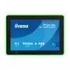 Tъч Компютър IIYAMA TW1025LASC-B3PNR, 10.1 inch IPS, PCAP, 1280x800, 450cd/m2, 1000:1, 25ms, 3 x USB, LAN, PoE, Mic, Audio In/Out, Android 13, Quad-Core, 4GB RAM, 32GB eMMC, WiFi, BT, 5MP Webcam, 24/7, NFC, RFID, RGB LED Indicator, SD-Card