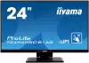 Тъч Монитор IIYAMA T2454MSC-B1AG 23.8 inch IPS LED Panel, 10 point projective capacitive Multi-Touch, 250cd/m2, 4ms, AG glass, 1920x1080, VGA, HDMI, 2xUSB, HAS, Speakers, Black