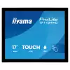 Тъч Монитор IIYAMA TF1734MC-B8X, 17 inch TN panel, AF, Open Frame, 1280x1024, 5:4, 350cd/m2, 5ms, 10 points PCAP touch, VGA, HDMI, DP, IP65 front, Glass thickness 6mm, Portrait, Face Up, VESA, Black