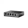 5-портов гигабитов управляем настолен комутатор TP-Link Omada ES205GP с 4-порта PoE+