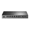 8-портов Gigabit Smart PoE+ комутатор TP-Link TL-SG2210P 2 SFP слота v3
