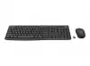 Безжичен комплект клавиатура и мишка Logitech MK295 Graphite black 920-009800 БДС layout