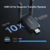 Безжичен USB адаптер с висок коефициент на усилване Mercusys MA37BEH BE6500 Wi-Fi 7