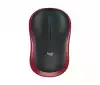 Безжична мишка Logitech M185 черно-червена 910-002240