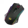 Геймърска мишка Redragon Nix M914-RGB с безжична и кабелна Bluetooth връзка с RGB осветление - черна