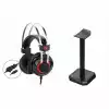Геймърски слушалки Redragon Talos H601-1-BK с микрофон и стойка
