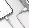 Кабел Baseus Cafule Metal Series USB-A към Lightning, 1м CALJK-A02 - бял