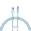 Кабел Baseus Explorer USB към USB-C 100W 1м CATS010403 - син