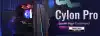 Кутия за настолен компютър Aerocool Cylon Pro RGB прозрачен панел от закалено стъкло CYLON-PRO-G-WT-V2 - бяла