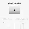 Лаптоп Apple MBP 14: SILVER/M4 10C/M4 10C GPU/16GB/512GB-ZEE