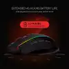 Мишка Redragon Vampire Elite кабелна/безжична RGB геймърска M686RGB-BK