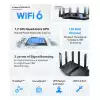 Рутер Wi-Fi 6 TP-Link Archer AX95 AX7800 3-лентов
