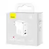Универсално зарядно Baseus GaN5 Pro USB Type C / USB 100W PD3.0, QC4.0+, AFC CCGP090202 - бяло