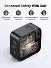 Зарядно устройство Ugreen CD296 90409, 220V 2xUSB C,1xUSB,65W, с адаптери за US,UK,EU