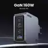 Зарядно устройство Ugreen X763 25877 - 220V 3xUSB-C,1xUSB A, GaN,160W, NEXODE PRO
