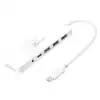 6-портов хъб j5create Mini Dock JCD373, USB, HDMI, SD, 3.5 mm jack