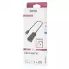 Адаптер HAMA USB-C мъжко - USB 3.2 Gen 1 A женско, 5Gbit/s, 0.15 м., Черен