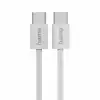 HAMA Кабел за зареждане "Fabric", USB-C - USB-C, 1 m, Nylon, сив