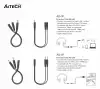 A4Tech Адаптер AD-3P 3.5mm жак мъжко - 2 х 3.5мм жак женско