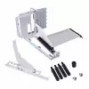 Брекет и кабел Lian Li 4 Slots Vertical GPU Kit v3, PCIe 5.0 за вертикален монтаж на видео карта - Бял