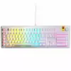 Геймърска механична клавиатура Glorious GMMK 3 HE 100% White - Fox HE Switches