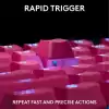 Геймърска механична клавиатура Logitech G Pro X RAPID TKL, Magnetic Analog Switch, Magenta