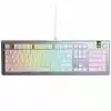 Геймърска механична клавиатура Glorious GMMK 3 Pro 100% Silver - Fox Linear Switches