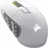 Геймърскa оптична мишка CORSAIR SCIMITAR ELITE WIRELESS SE White, 33000 DPI