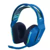 Геймърски слушалки Logitech G733 Blue Lightspeed Wireless RGB, Микрофон, Сини